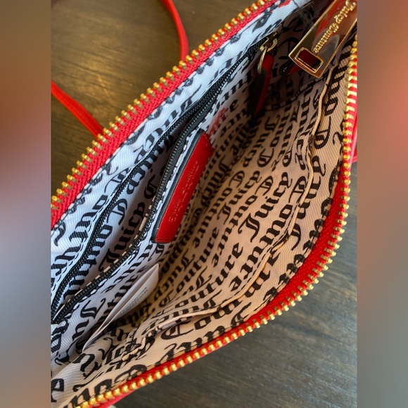 Red Juicy Couture Cross Body Bag NWOT - Picture 6 of 6